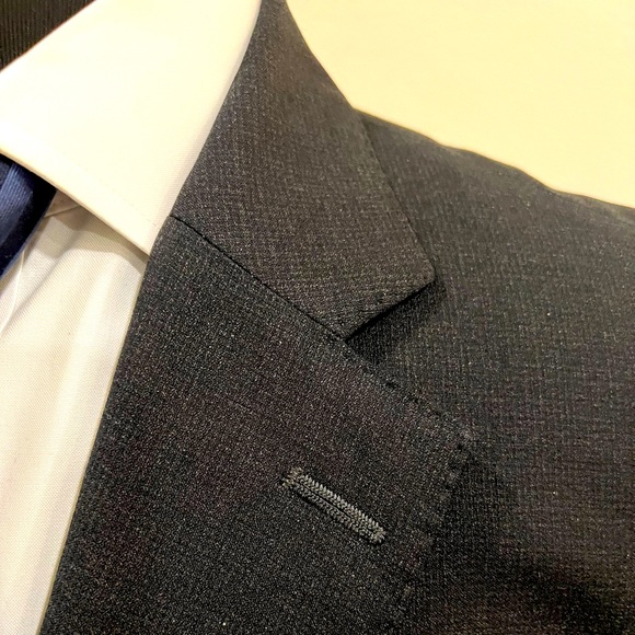 PETER MILLAR SPORT COAT BLAZER JACKET NAVY MEN 46R - Picture 3 of 10